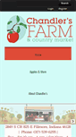 Mobile Screenshot of chandlersfarmmarket.com